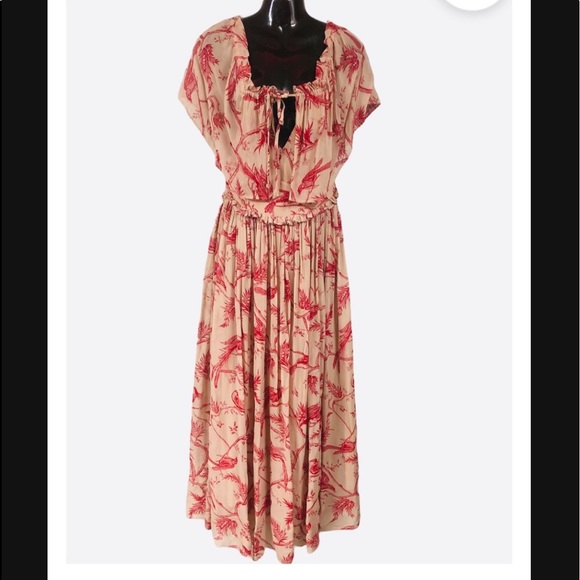 ASOS bird maxi dress - Picture 5 of 6